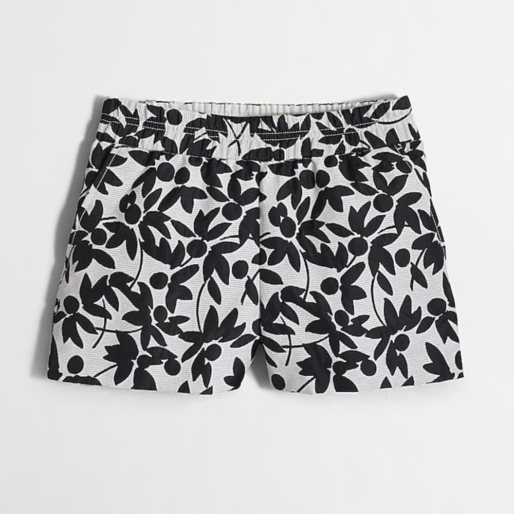 J.crew Factory 3” Floral Pull In Shorts